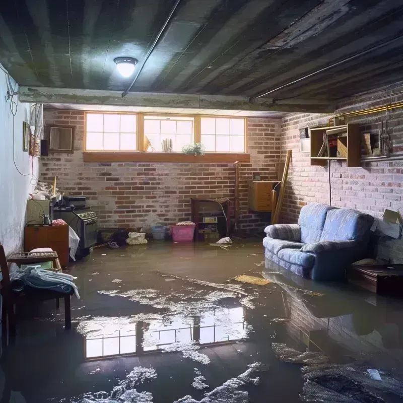 Flooded Basement Cleanup in White Sulphur Springs, WV